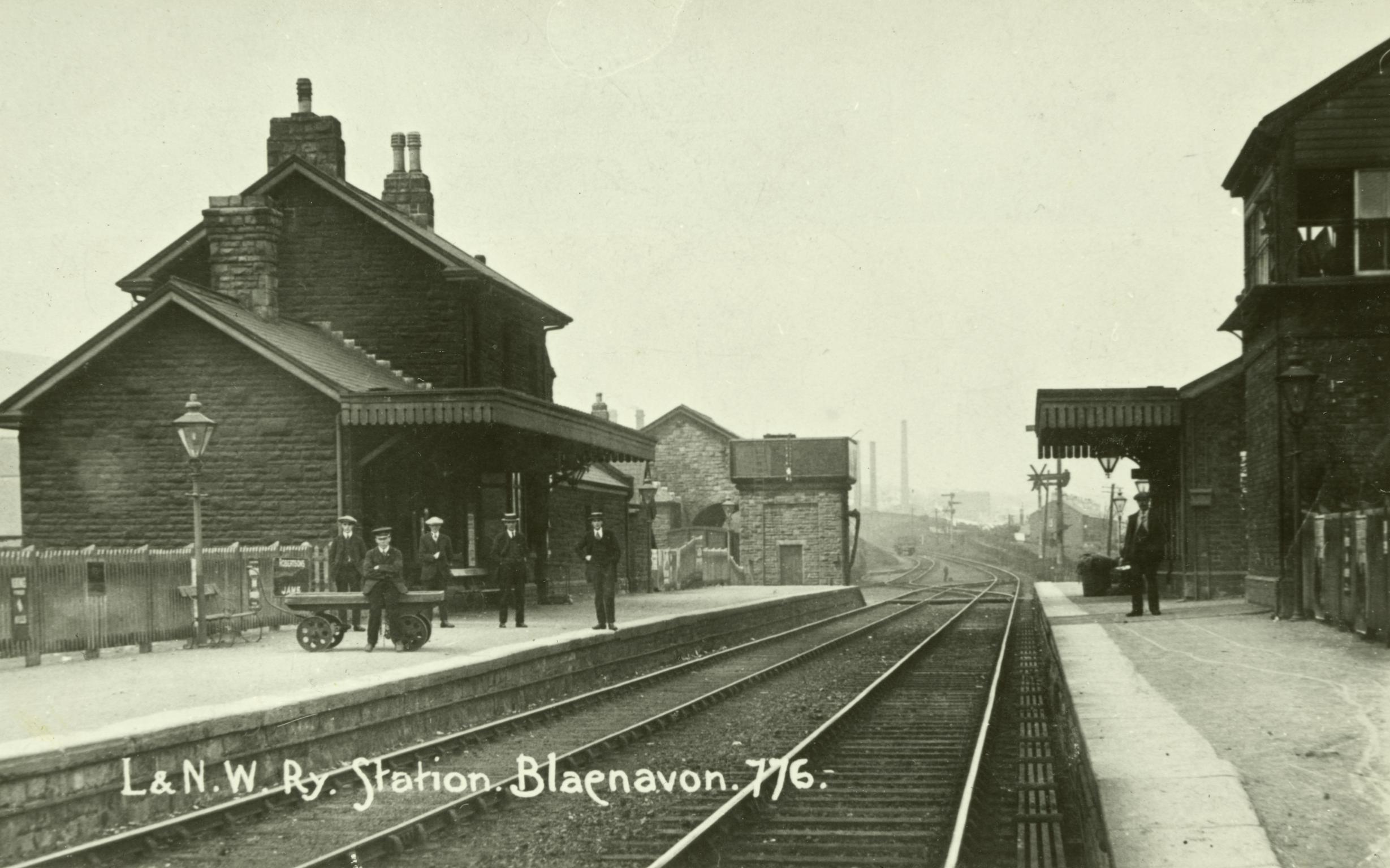 Blaenavon railway station, photo.