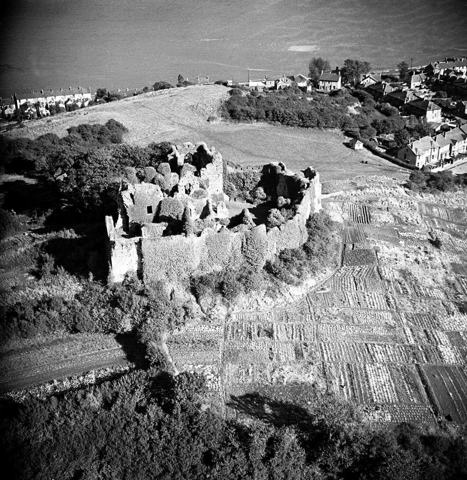 Oystermouth Castle, film negative