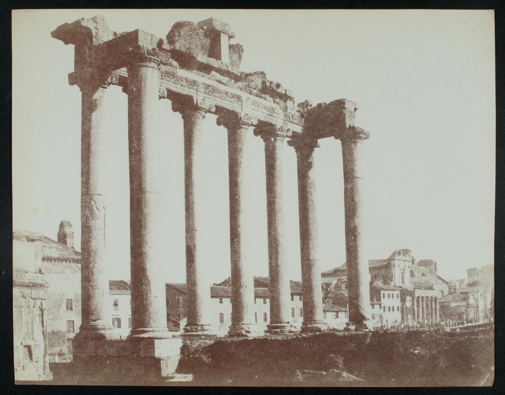 Forum at Rome, photograph