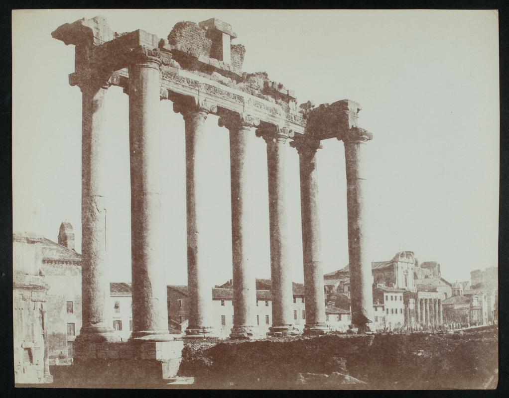 Forum at Rome, photograph