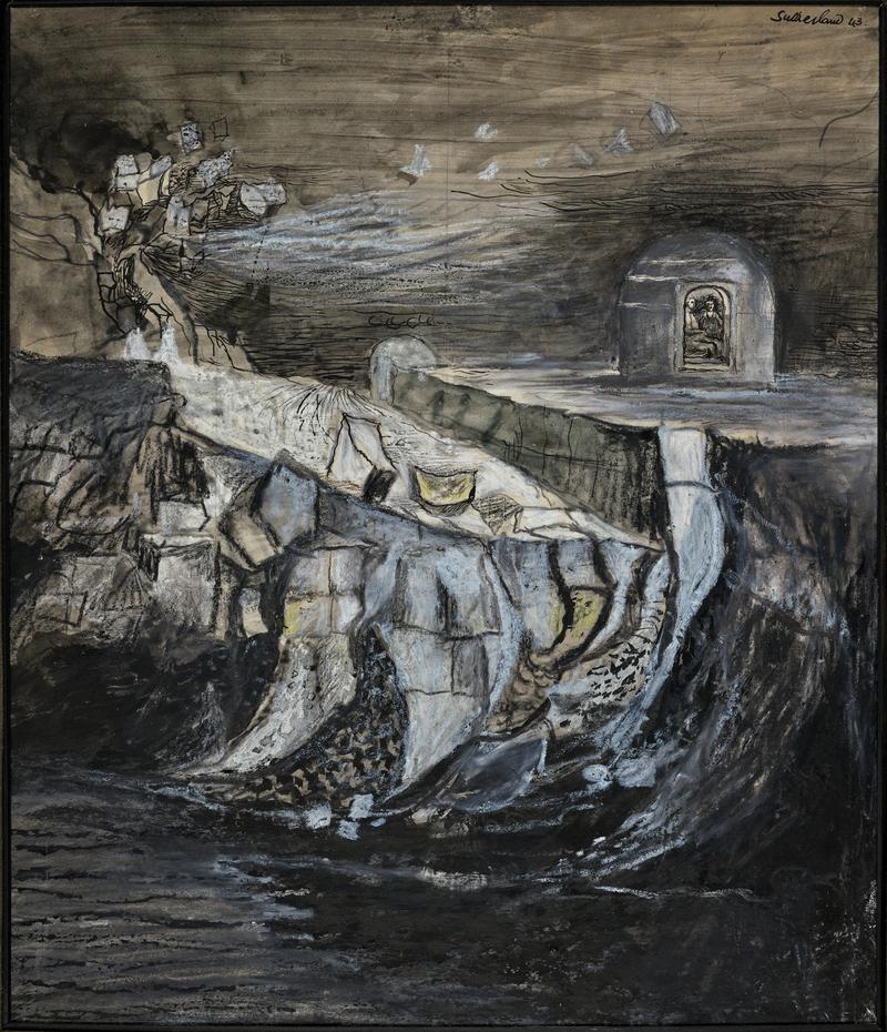 Limestone Quarry - sheltering whilst blasting