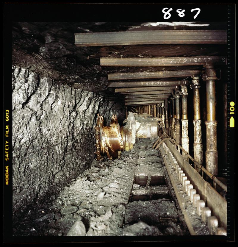 St. John's Colliery, film negative