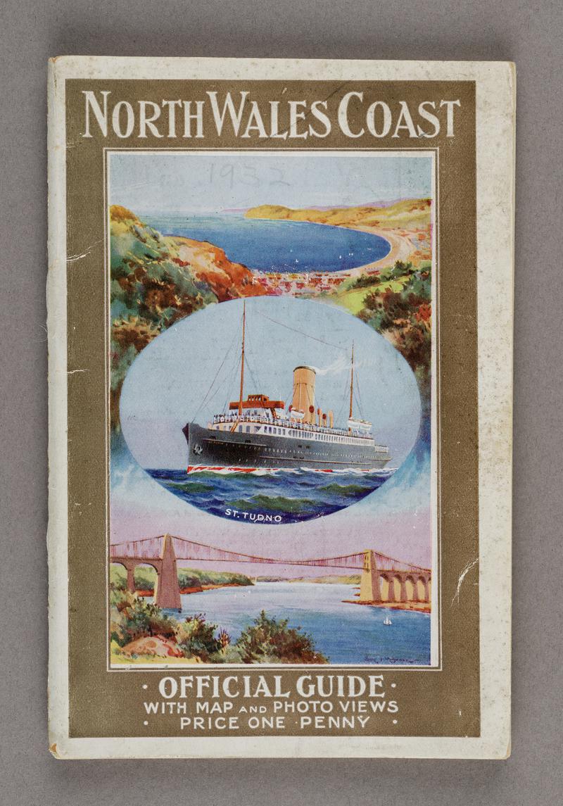 North Wales Coast. Illustrated official guide of the Liverpool & North Wales Steamship Co. Ltd.