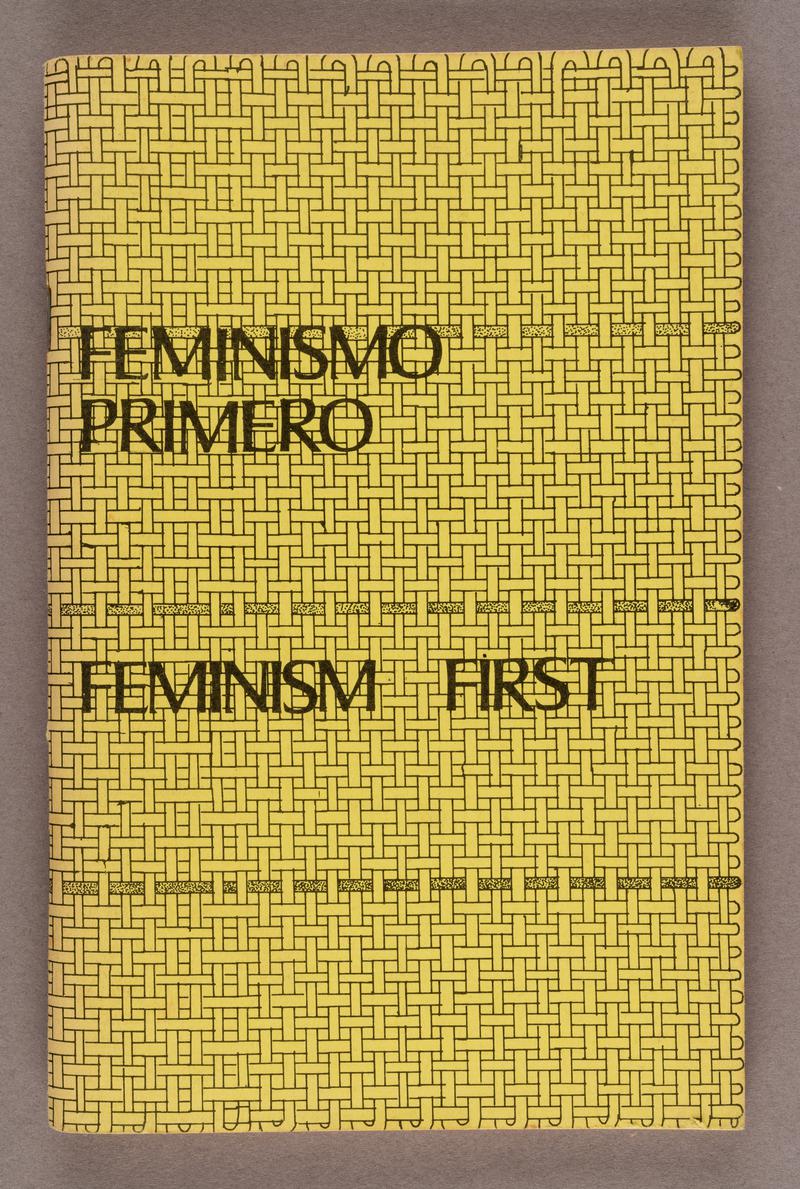 Booklet 'Feminism First'