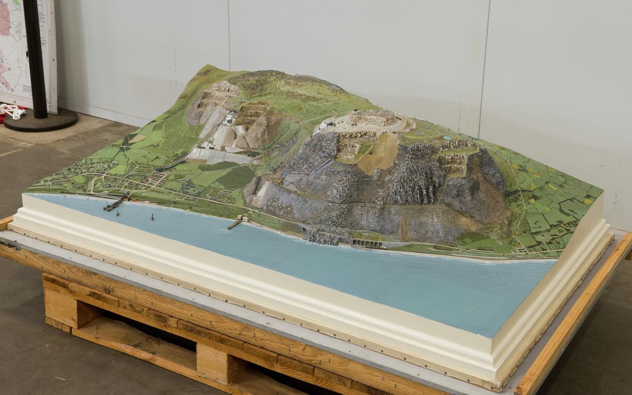 Penmaenmawr Granite Quarry diorama