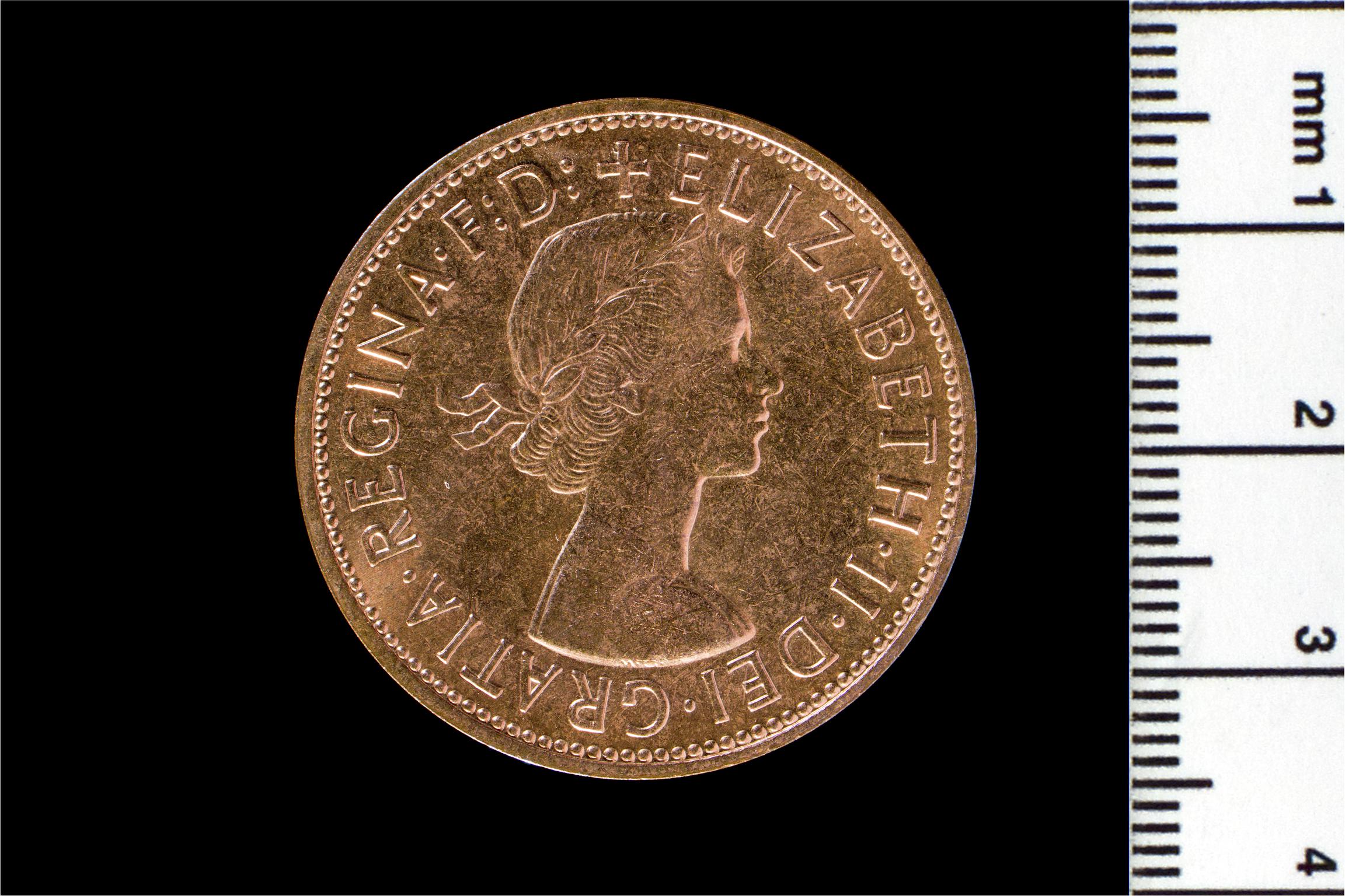 Elizabeth II penny