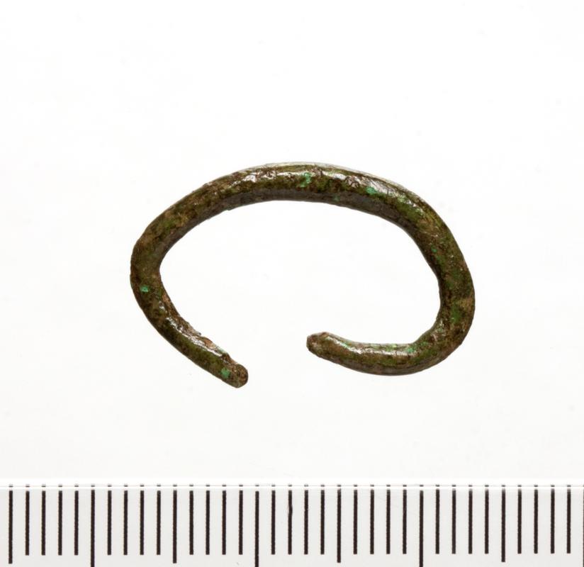 Early medieval copper alloy ring
