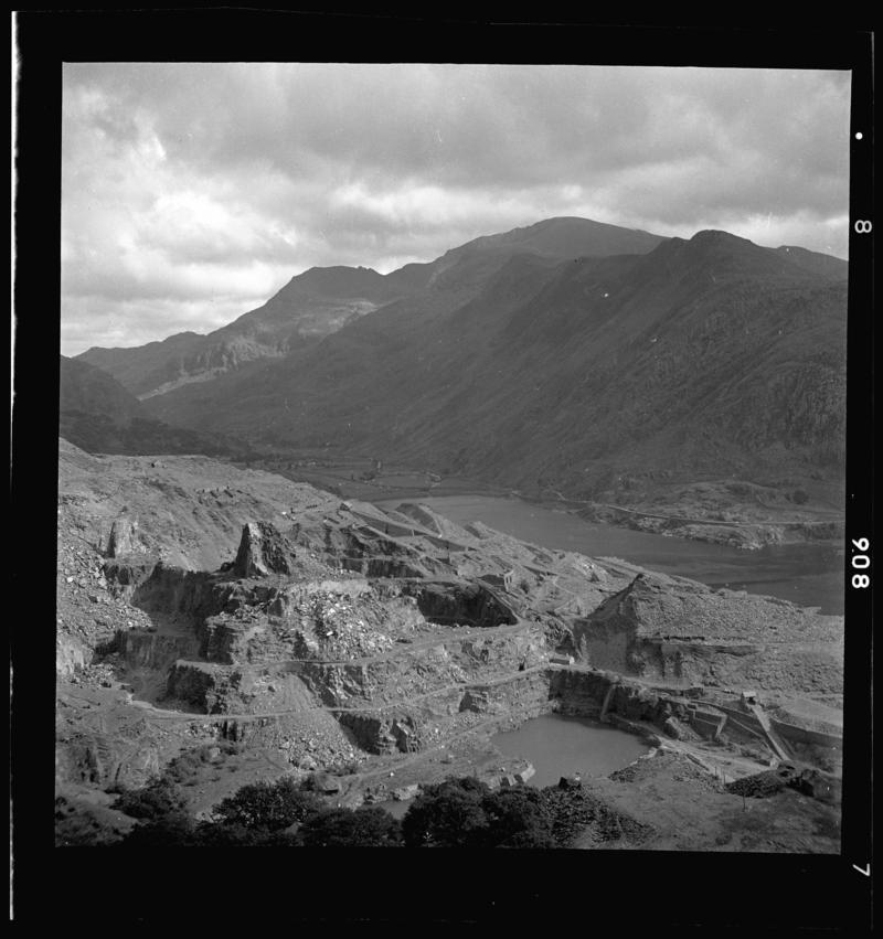 View of Dinorwig Quarry, possibly 1978.