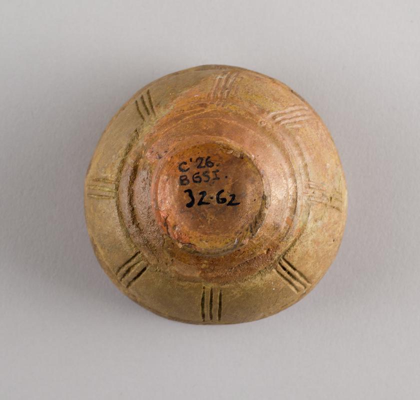 Roman pottery beaker