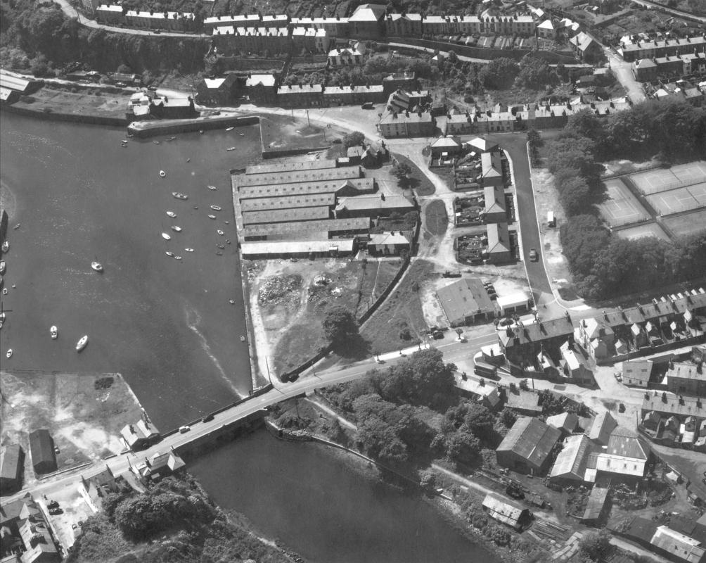 Aerial view of Portmadoc