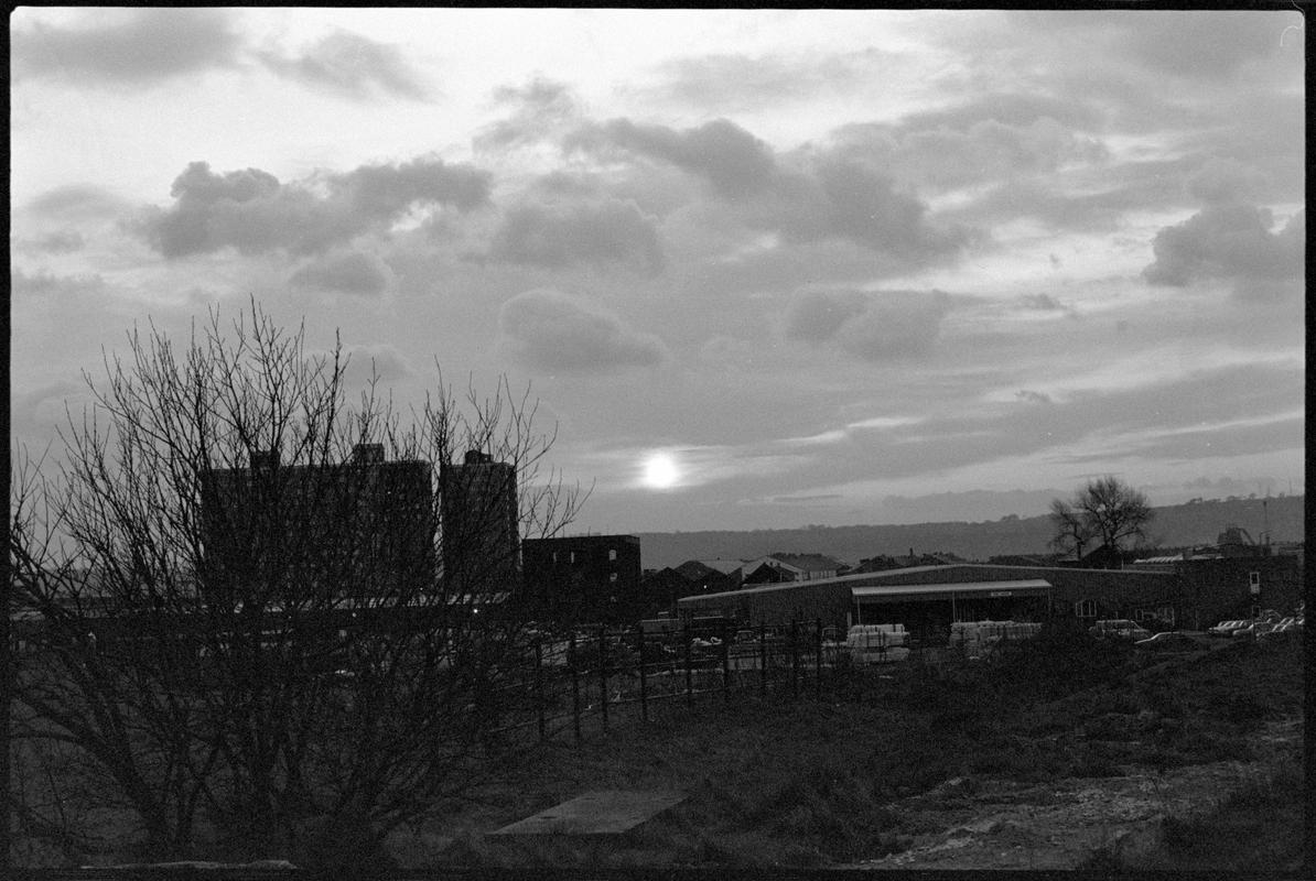 Bute East Dock, Cardiff, negative