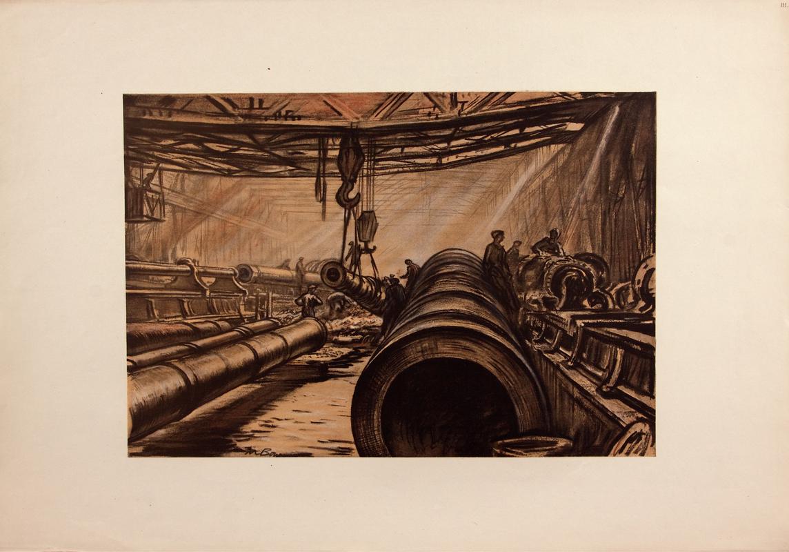 Moving Heavy Gun Tubes