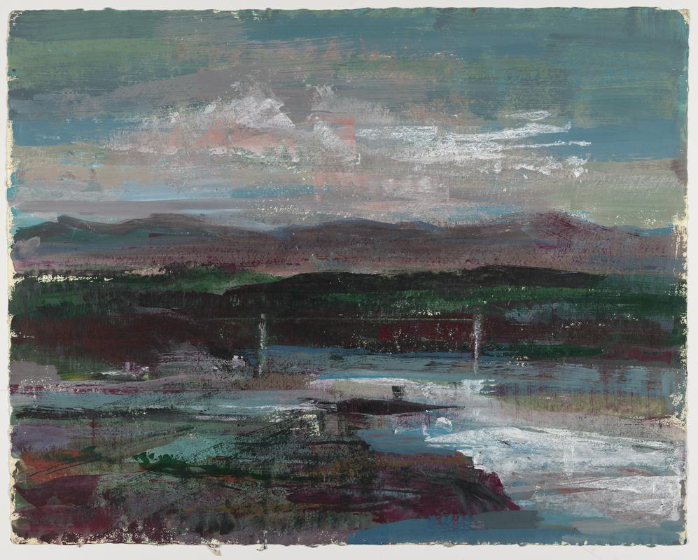 Tidal Bay, hills beyond