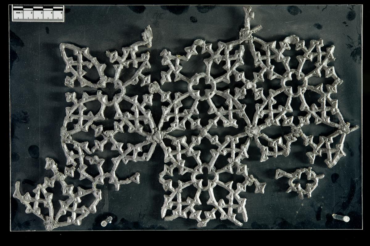 Medieval lead ventilator grille