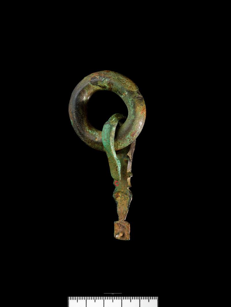 Roman copper alloy harness junction loop