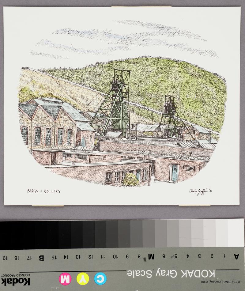 Bargoed Colliery by Chris Griffin