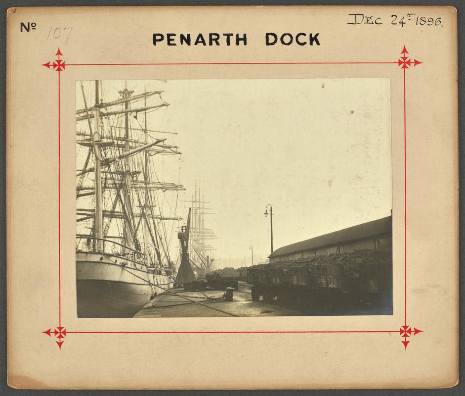 Penarth Dock, photograph