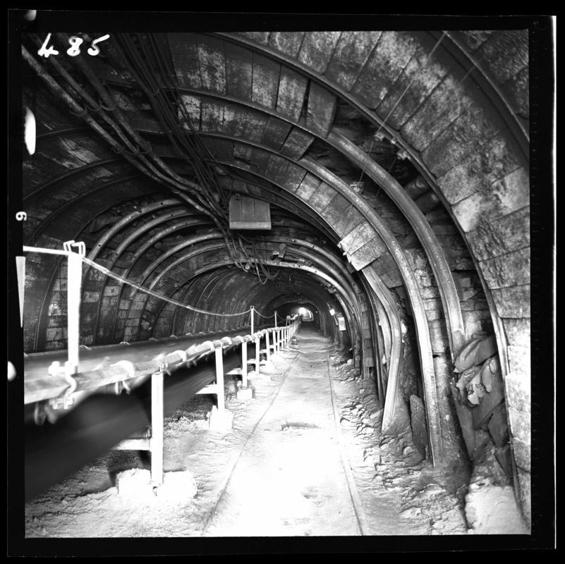 Coegnant Colliery, film negative