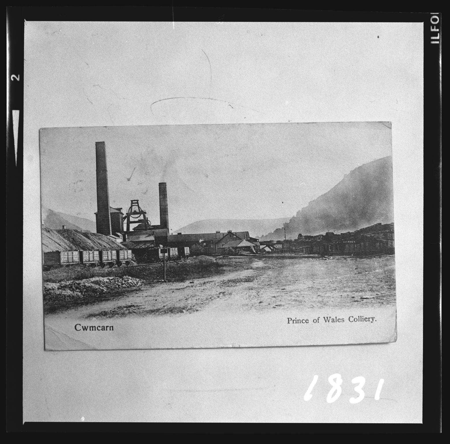 Prince of Wales Colliery, film negative