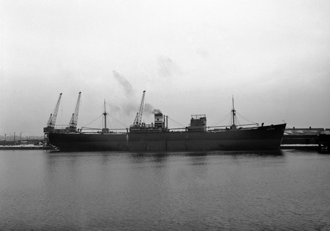 mv CATRINE at Cardiff Docks