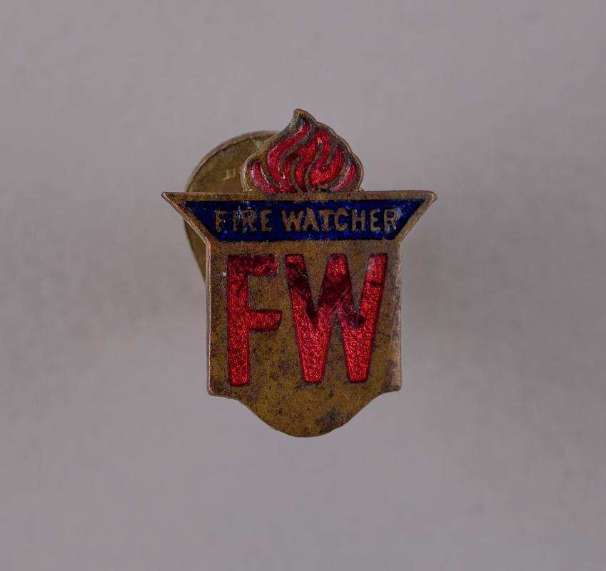 Fire watcher's badge