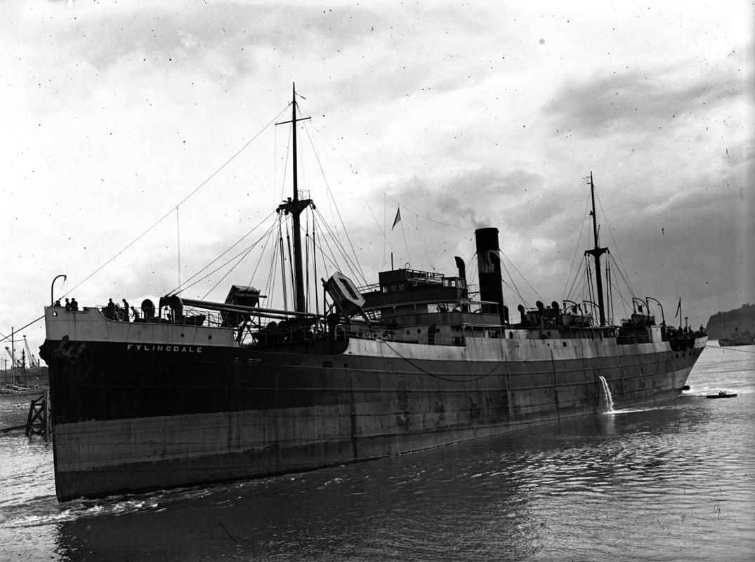 ss FYLINGDALE arriving at Cardiff