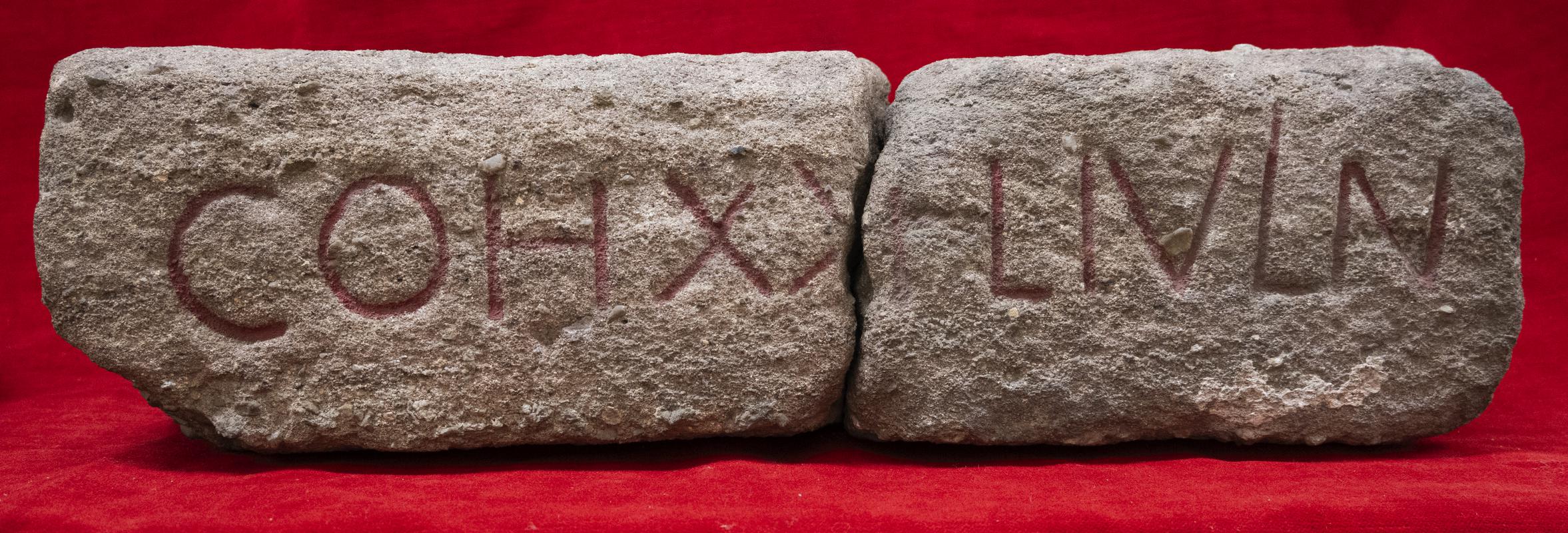 Roman stone inscription (centurial)