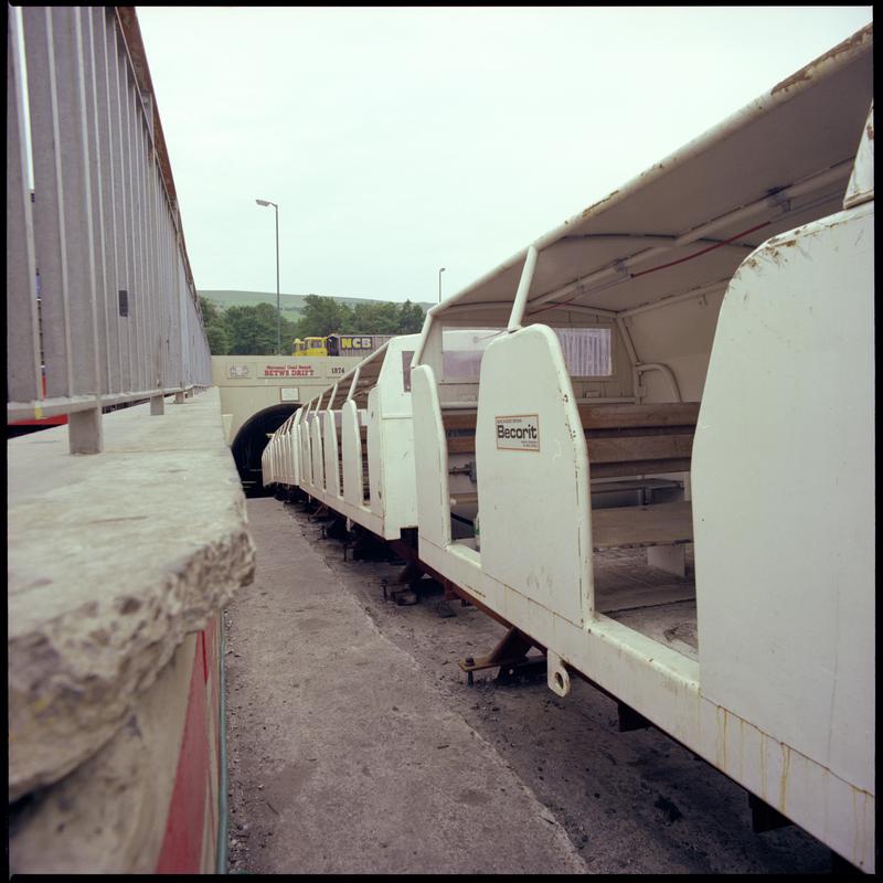 Betws Mine, film negative