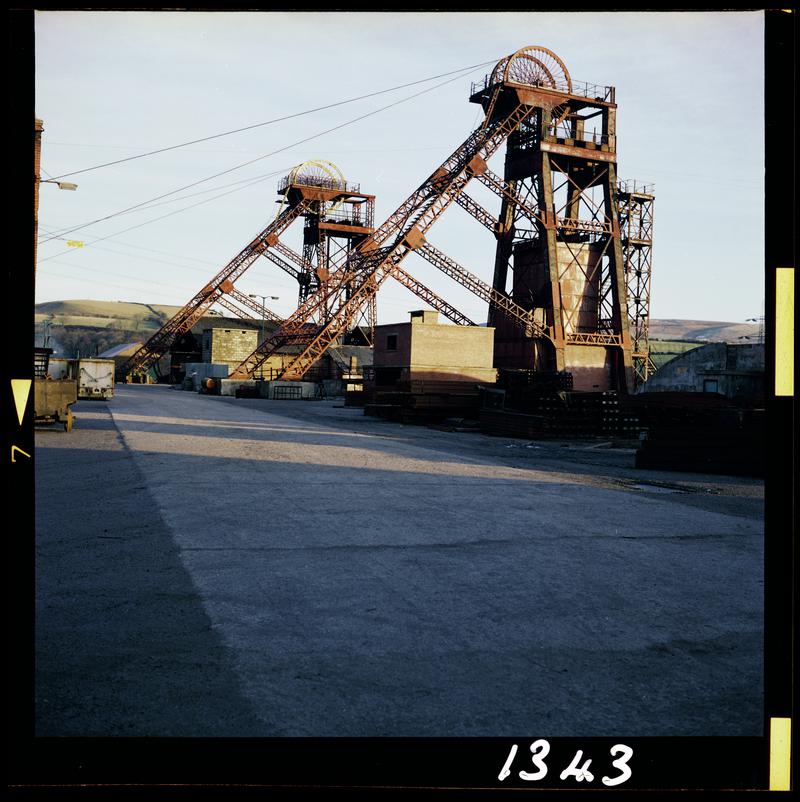 unknown colliery, film negative