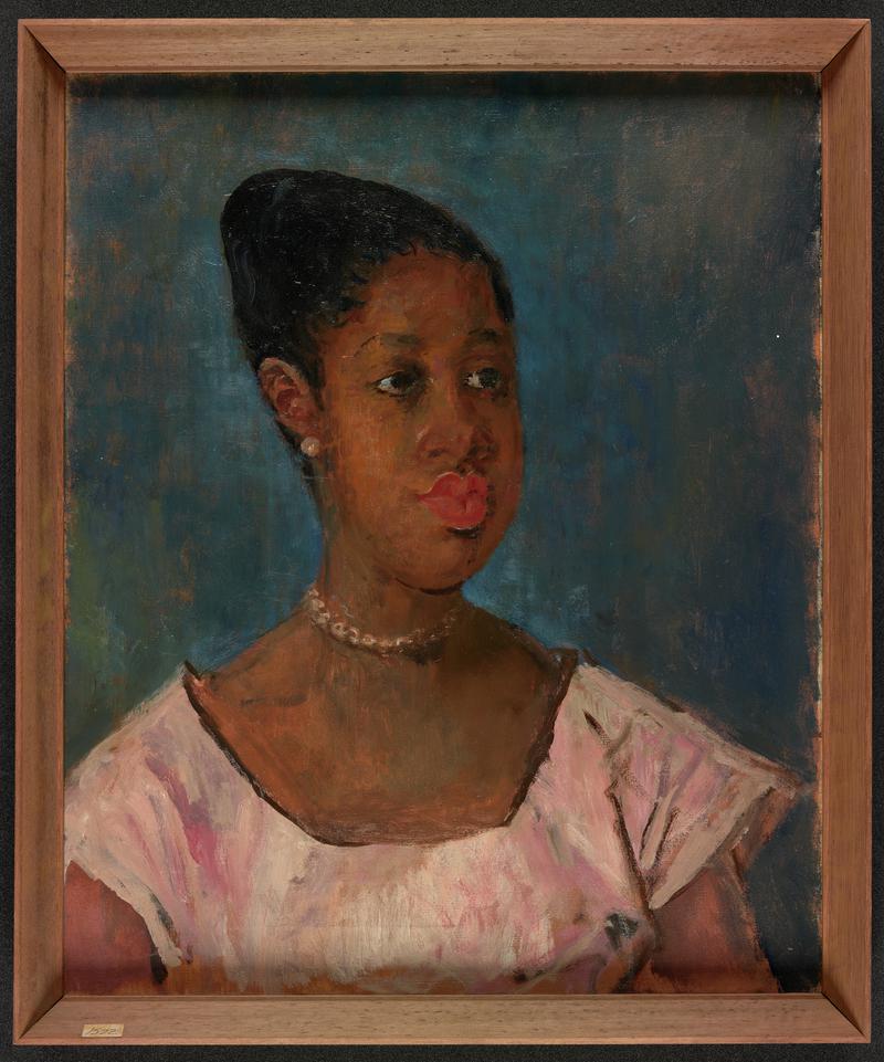 Portrait of a Jamaican woman