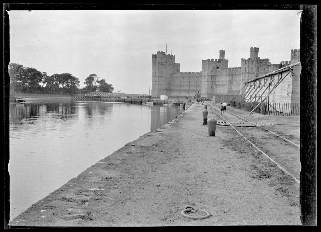 Caernarfon, film negative