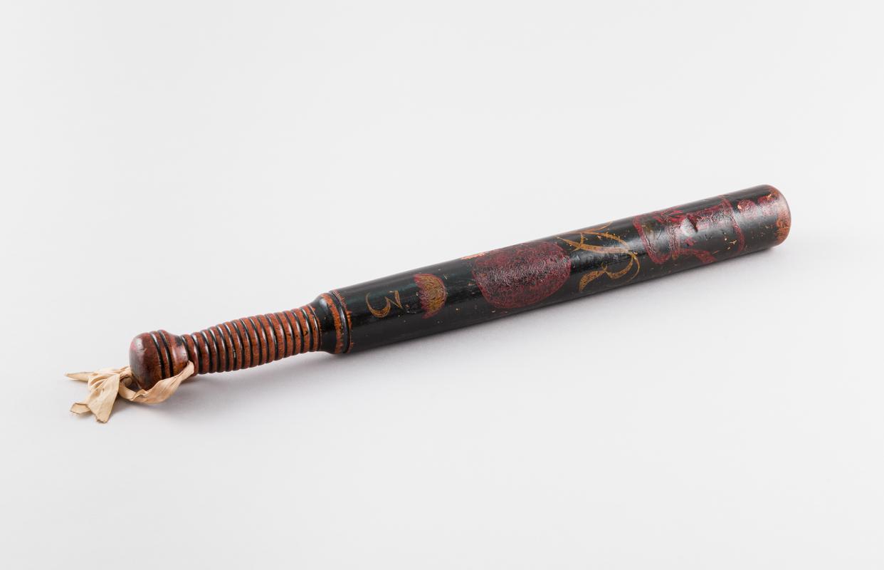 Constable's staff, Victorian, from Beaufort, Monmouthshire. 19th century