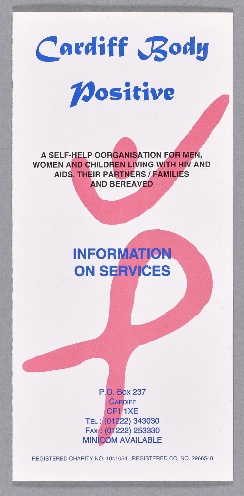 Front cover/page - Leaflet