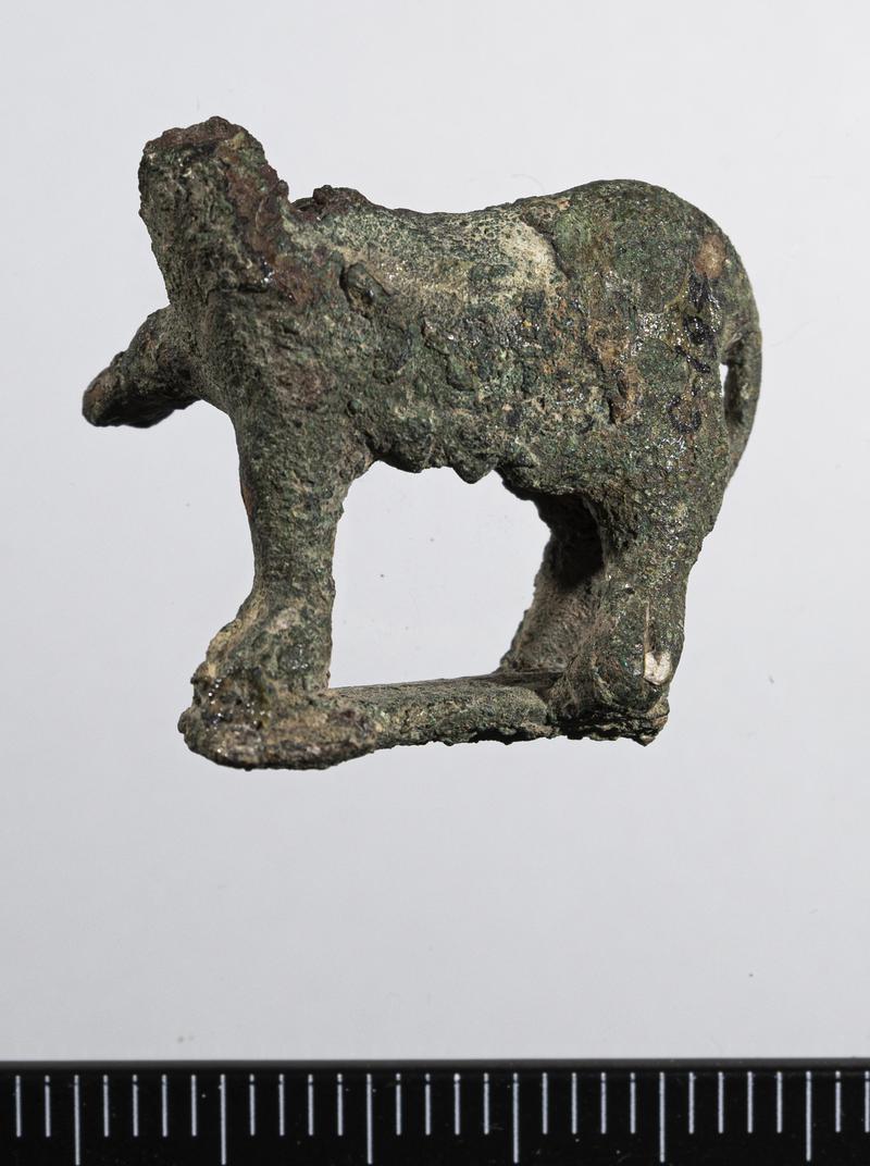 Roman copper alloy animal figurine