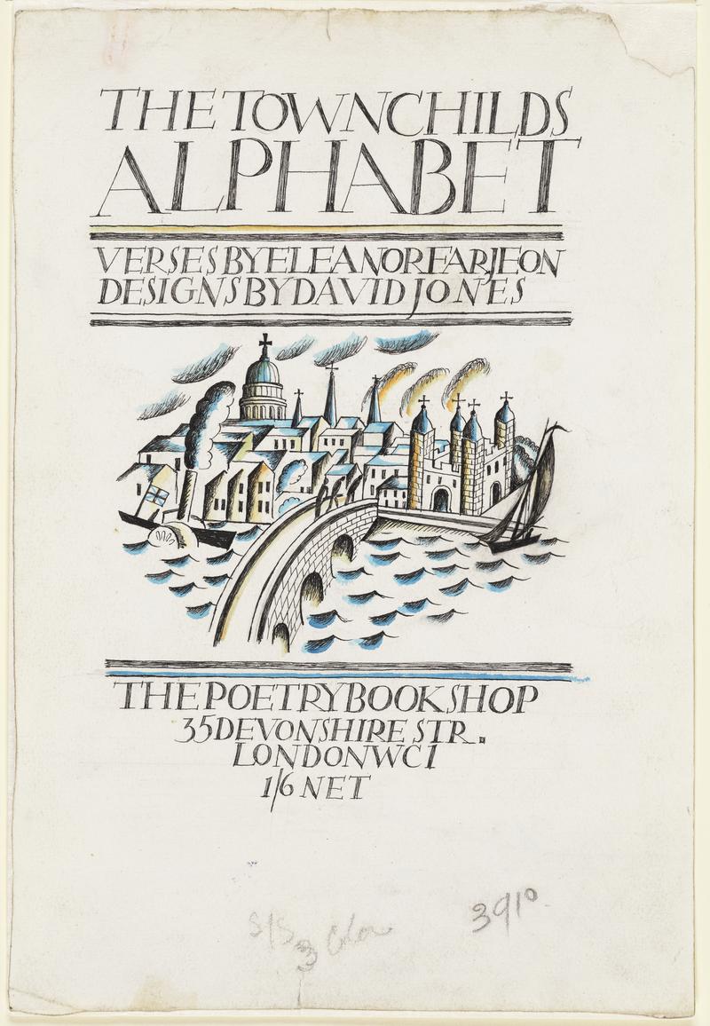 Frontispiece for "The Town Child's Alphabet"
