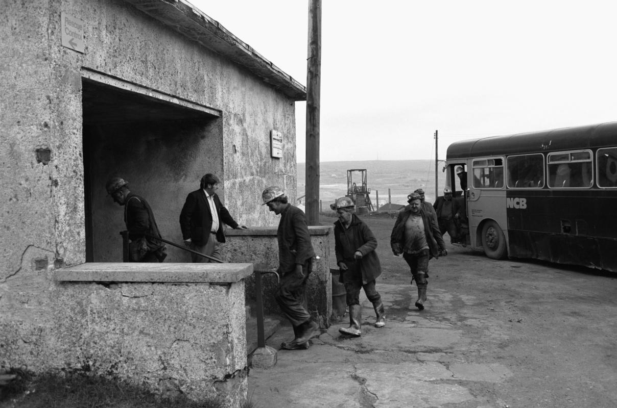 Big Pit Colliery, film negative