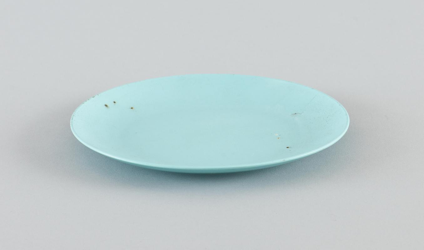 Pale blue 'Melmex'  Gaydon side plate.