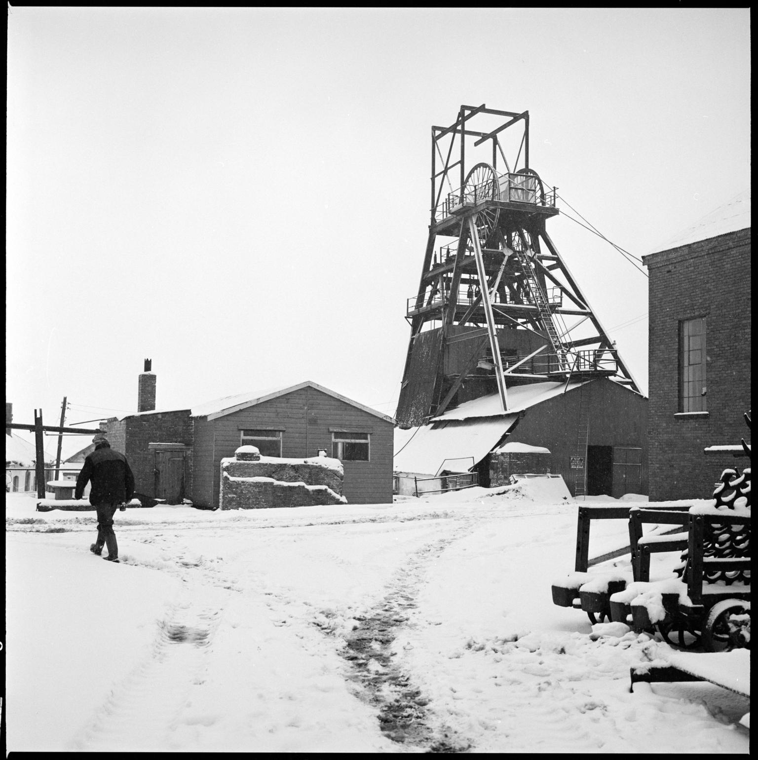 Big Pit Colliery, film negative