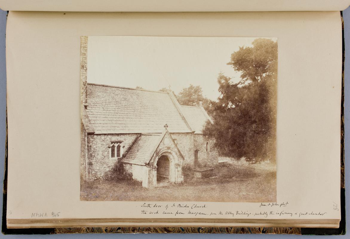 South door of St Bride's Church (full page)