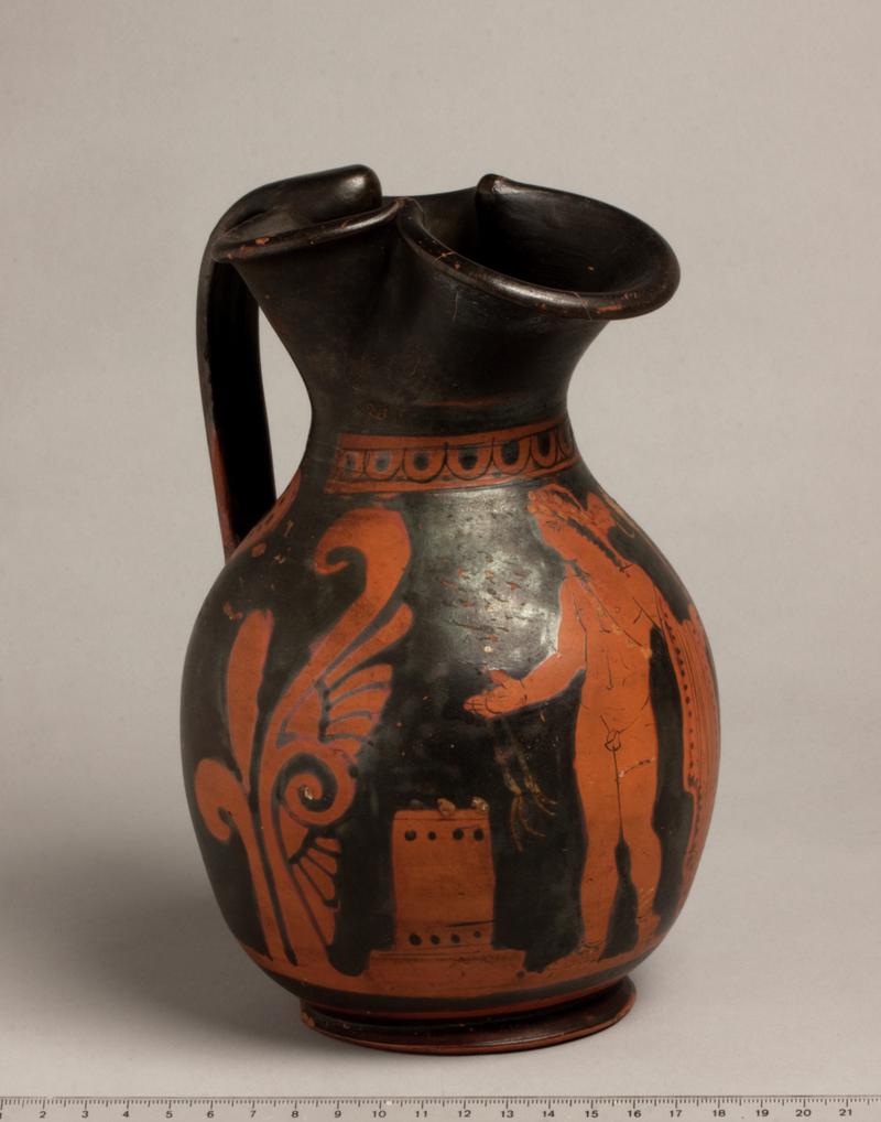 Ancient Greek pottery jug