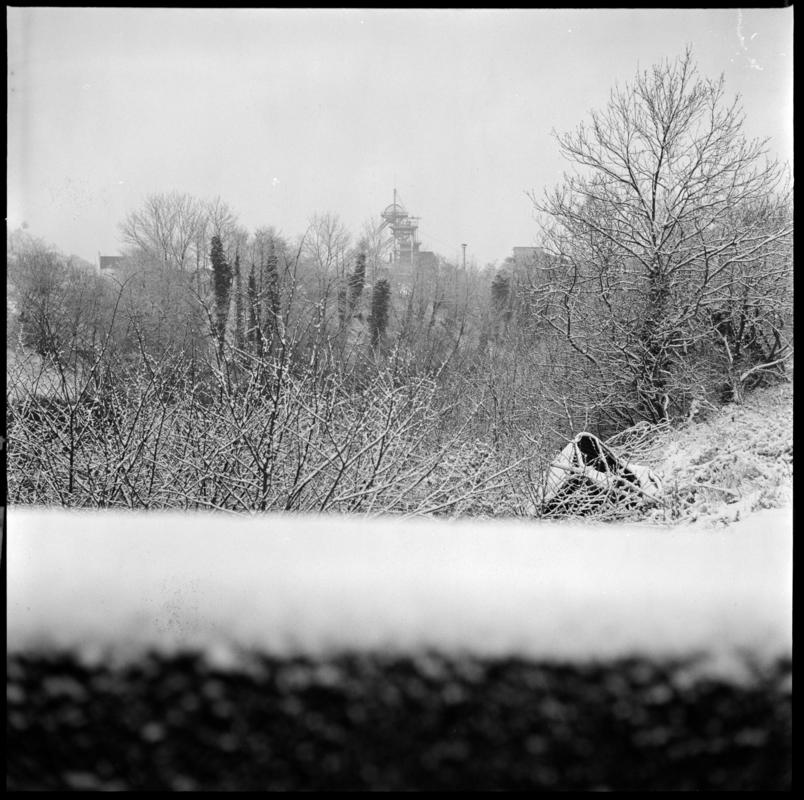 Abercynon Colliery, film negative