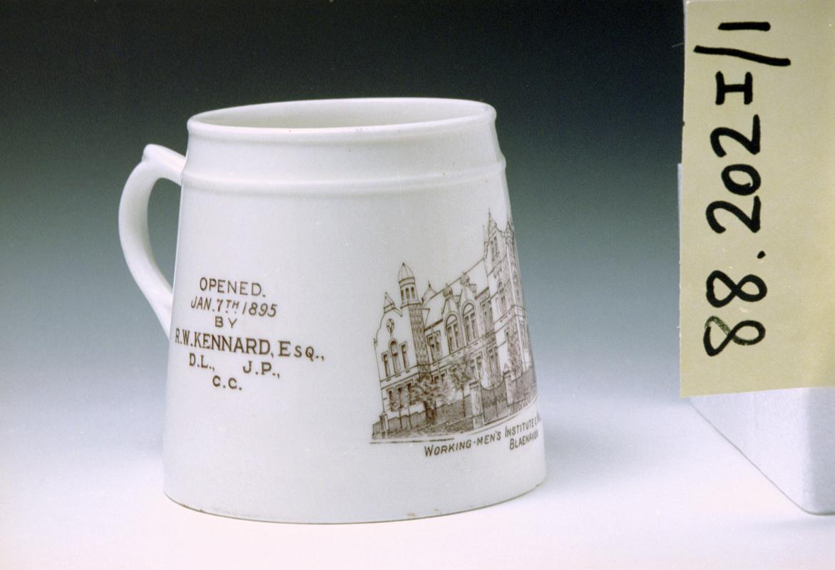 Blaenavon Workingmen's Institute and Hall, mug