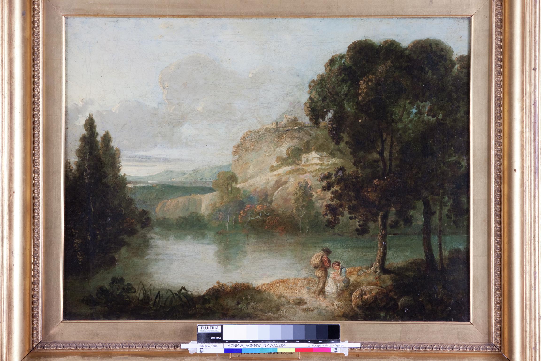 Landscape with two figures