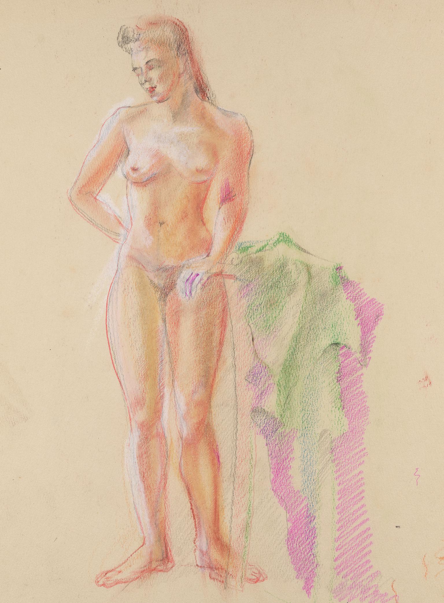 Standing Female Nude