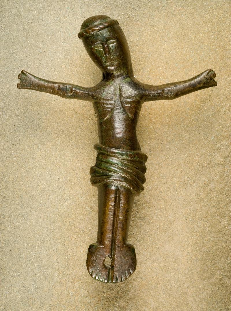 copper alloy crucifix