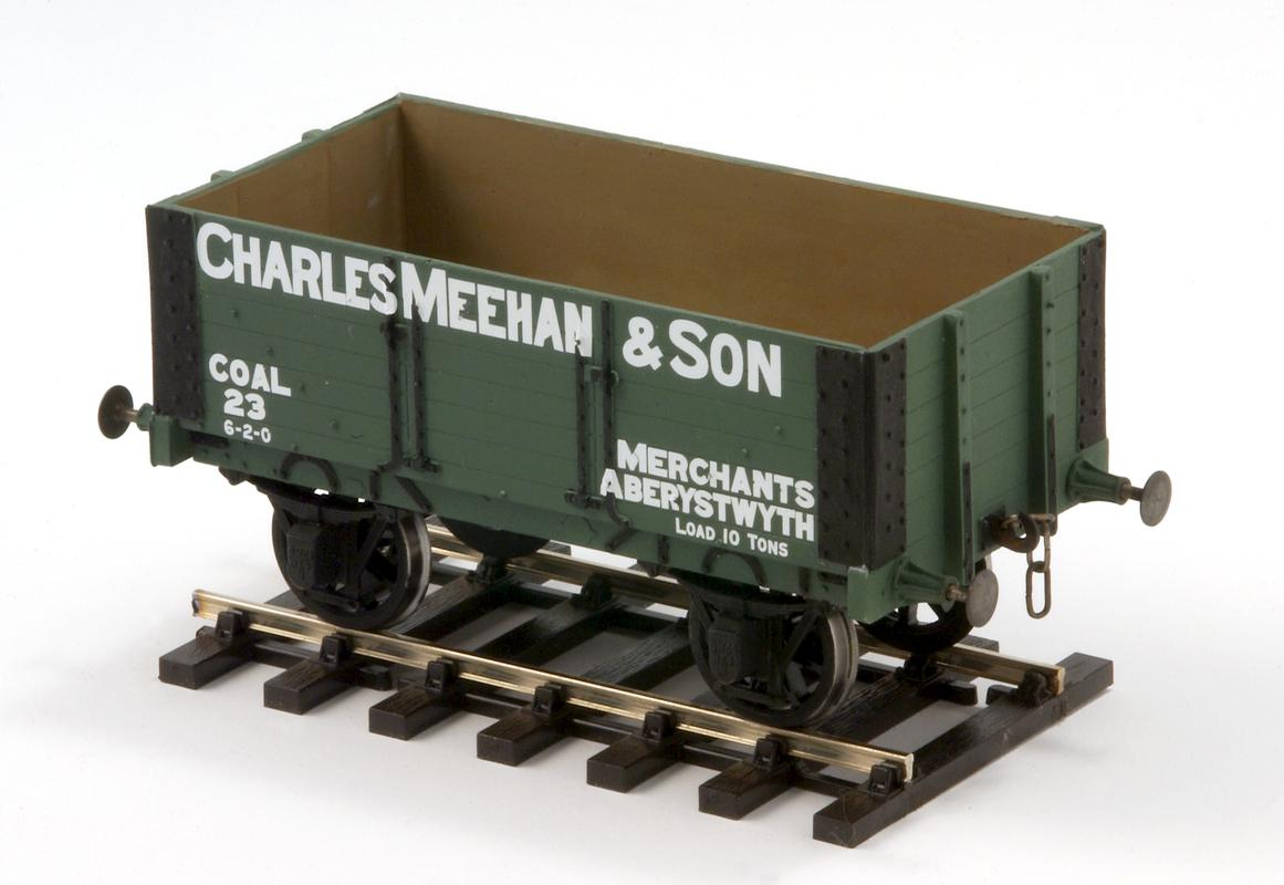 model railway wagon : "Charles Meehan"