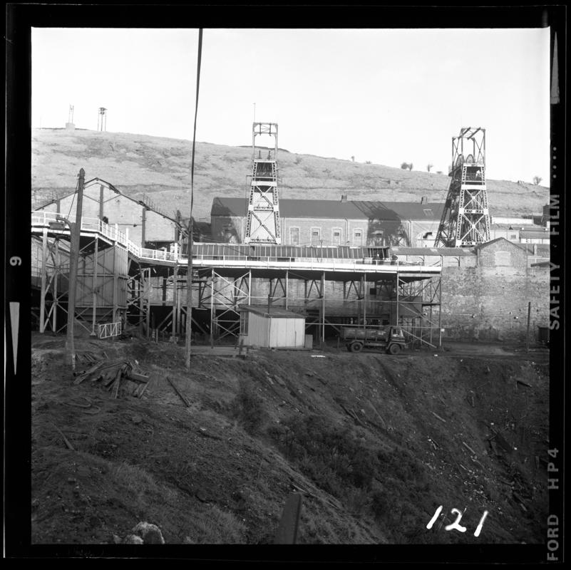 Markham Colliery, film negative