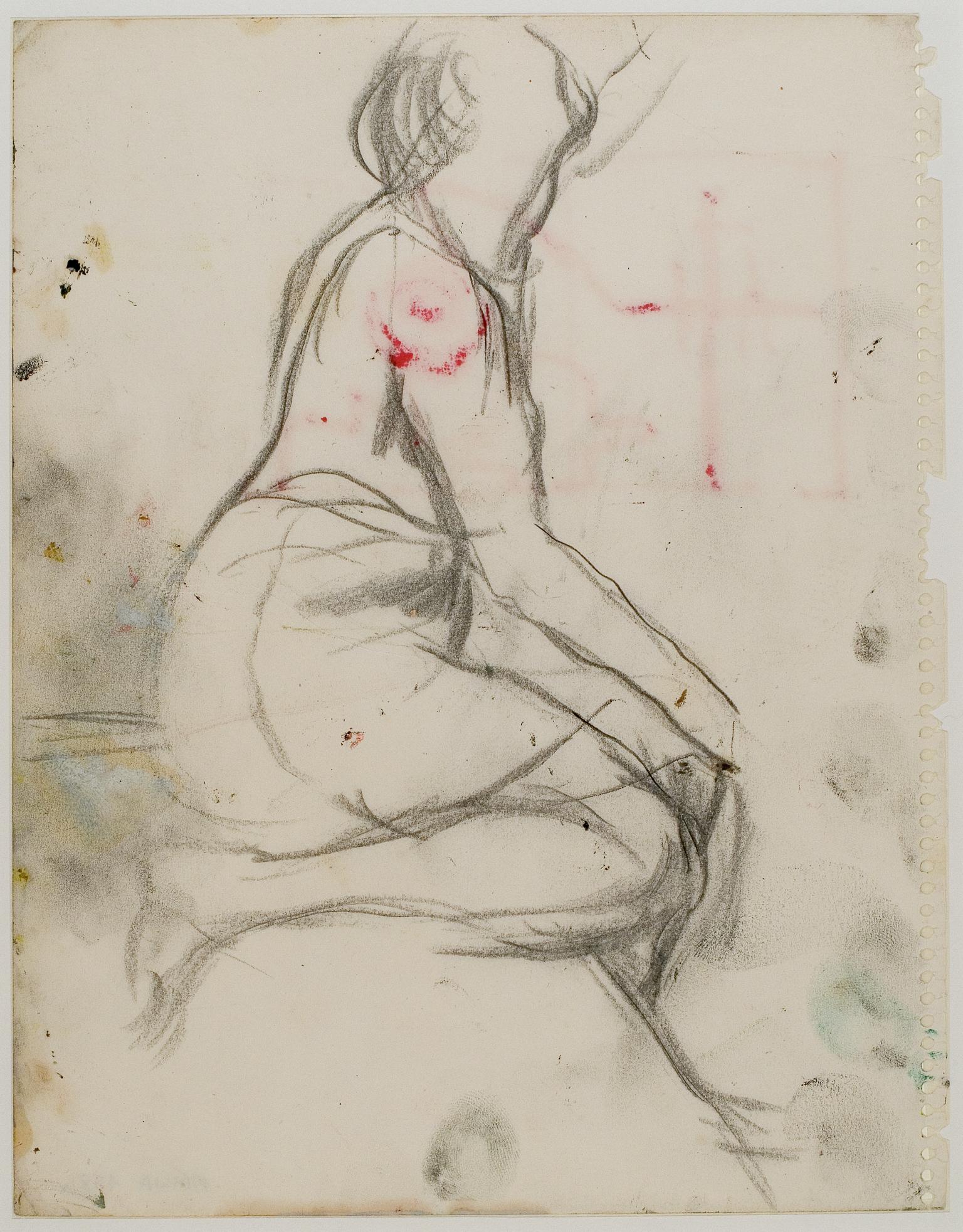 Study of seated female