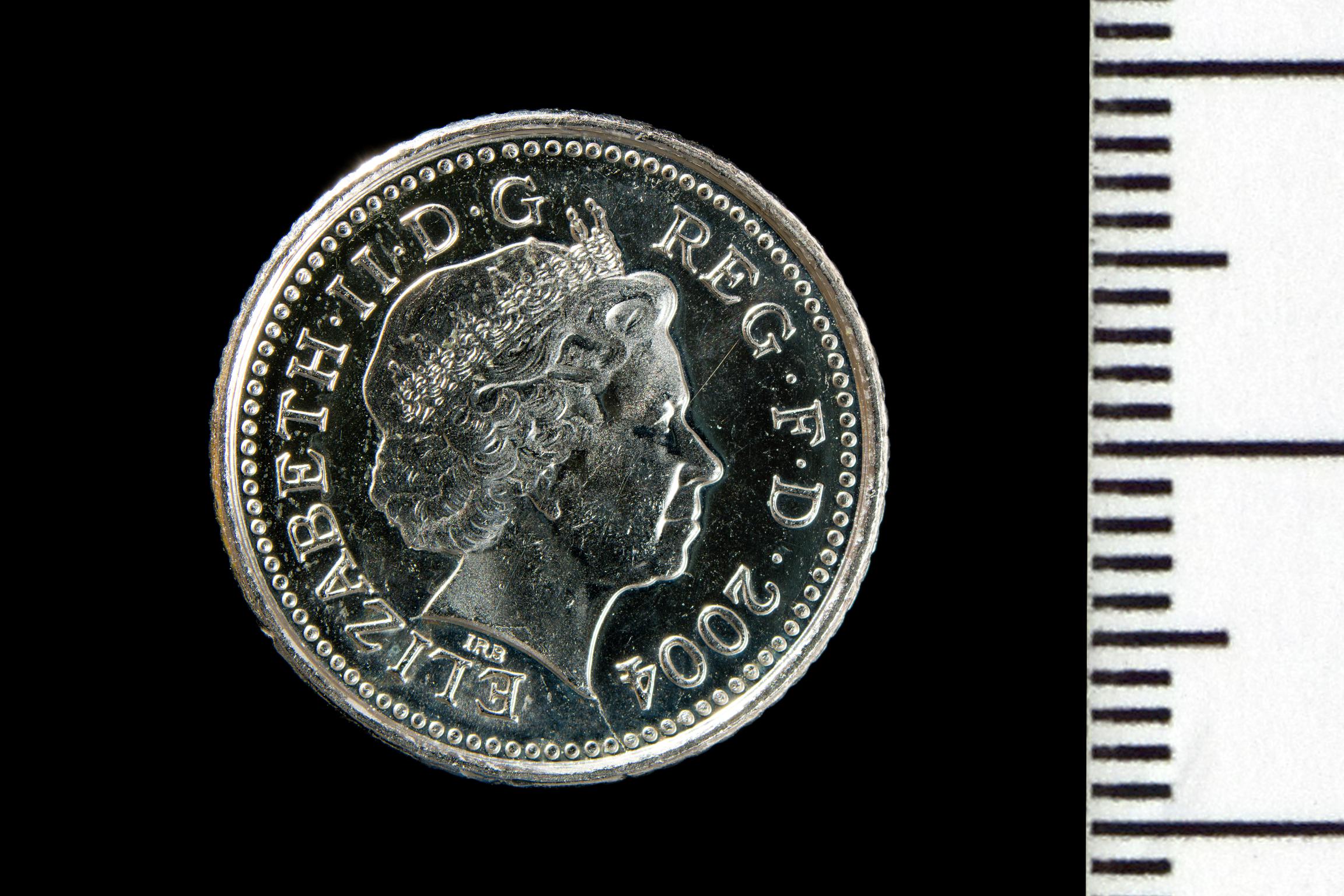 Elizabeth II five pence