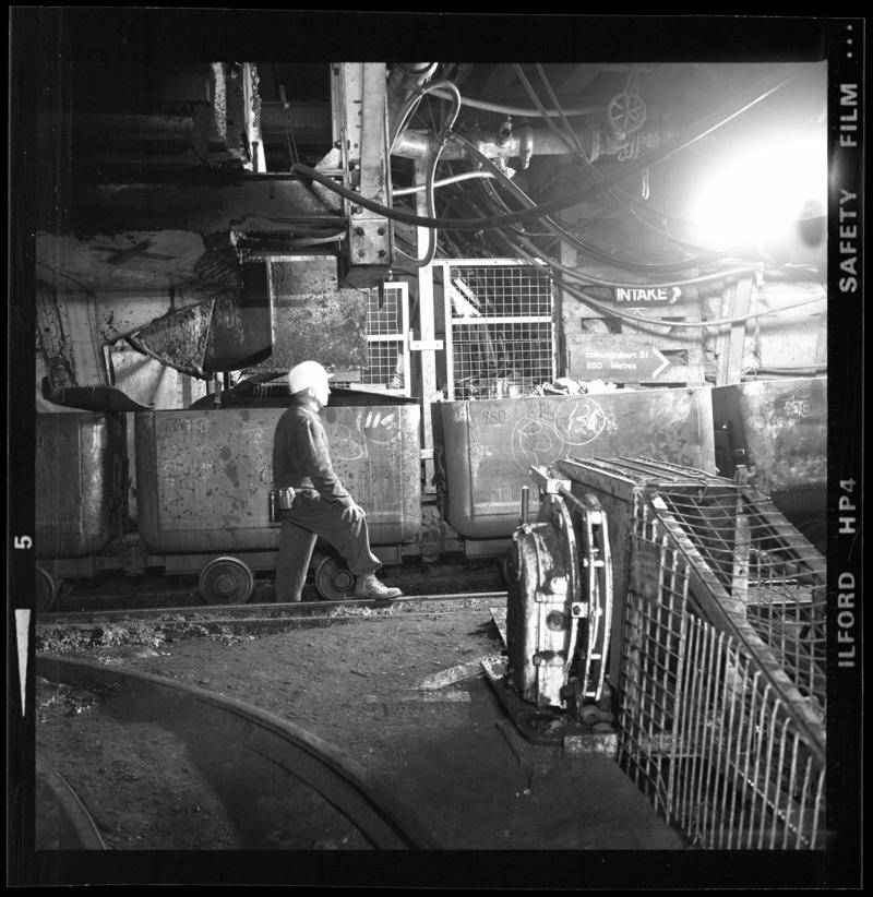 Cynheidre Colliery, film negative
